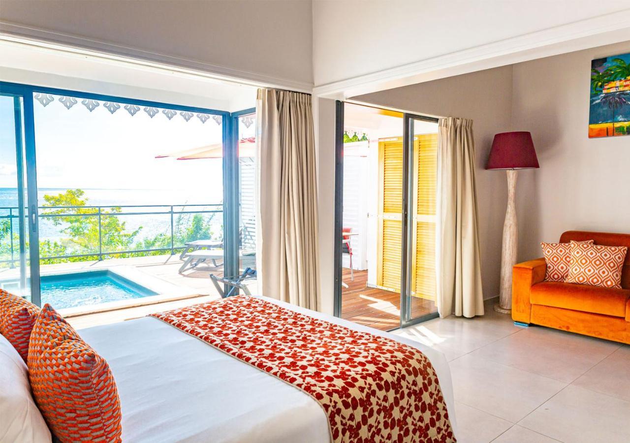 Les Galets Rouges Lodges&Spa Bouillante Extérieur photo